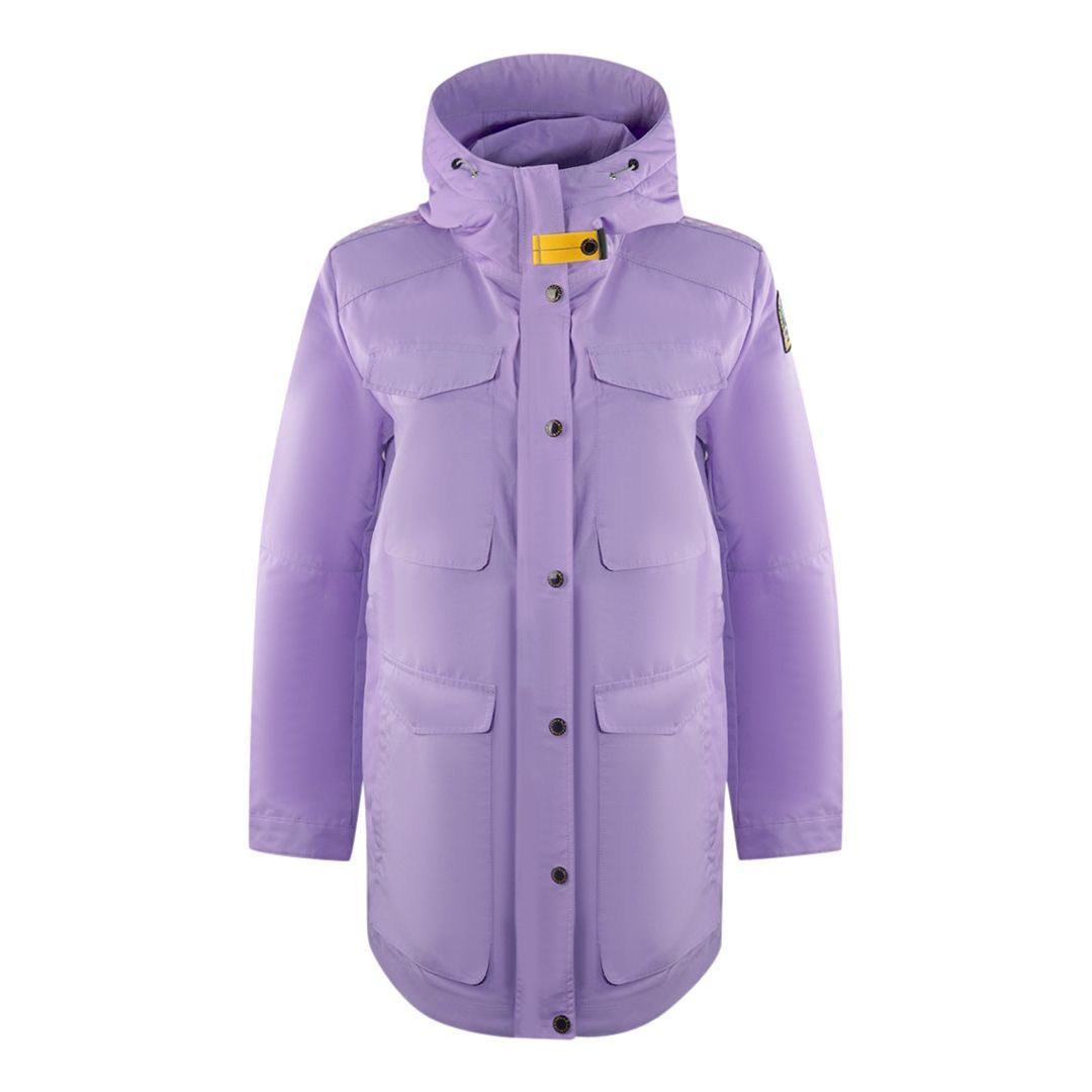 Kapuzen-Feldjacke mit Taschen