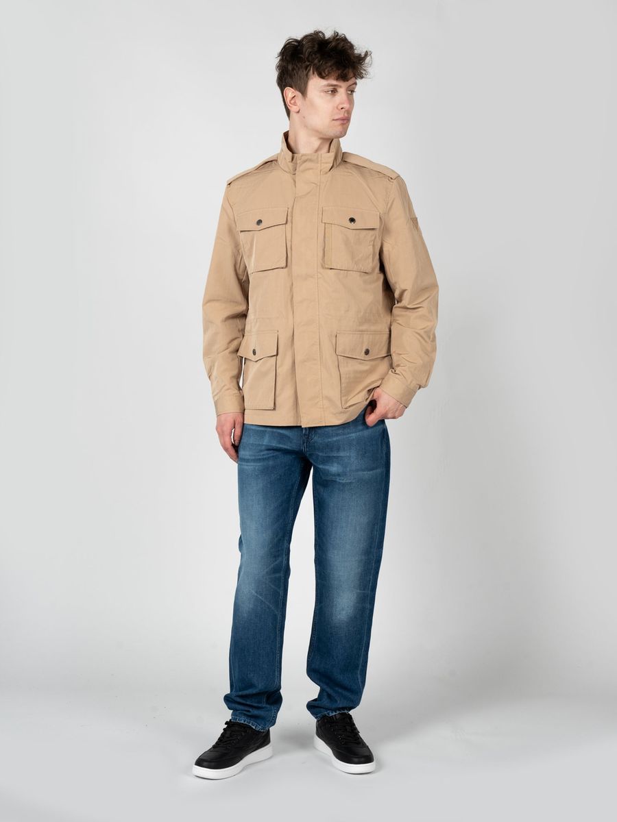 Utility-Feldjacke mit vier Taschen