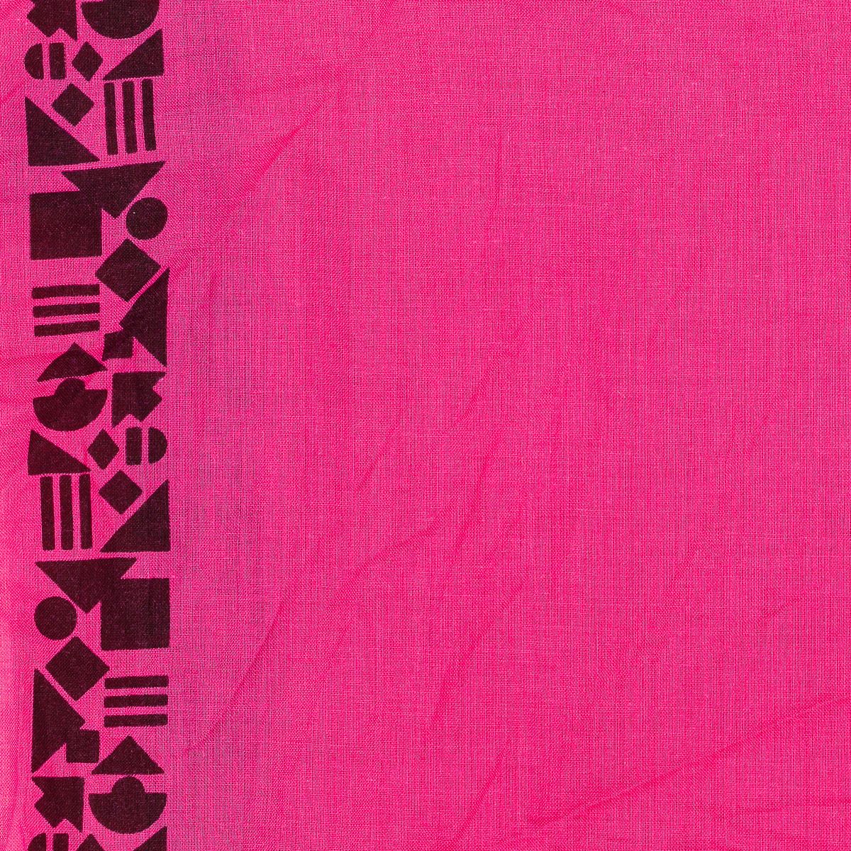 Geometrisch bedrucktes Baumwoll-Bandana