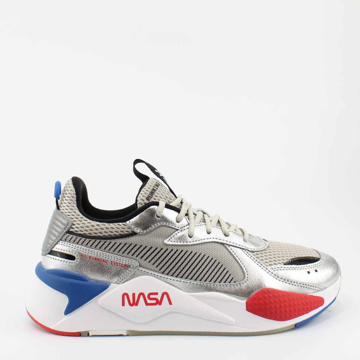 NASA-inspirierte silberne Fashion-Sneakers