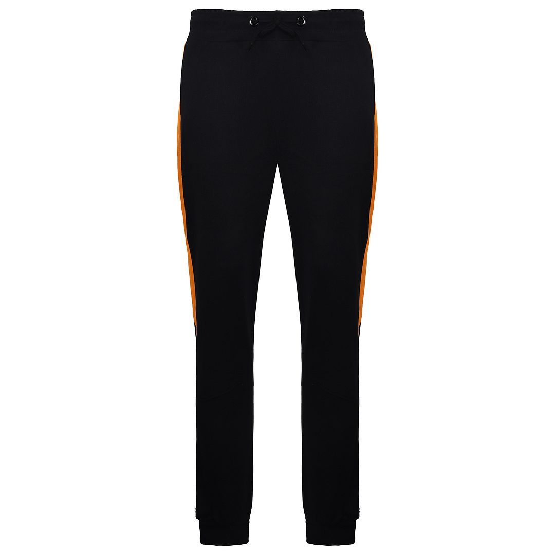 Widmen Sie London Ronnie Mens Black/Orange Track Hosen