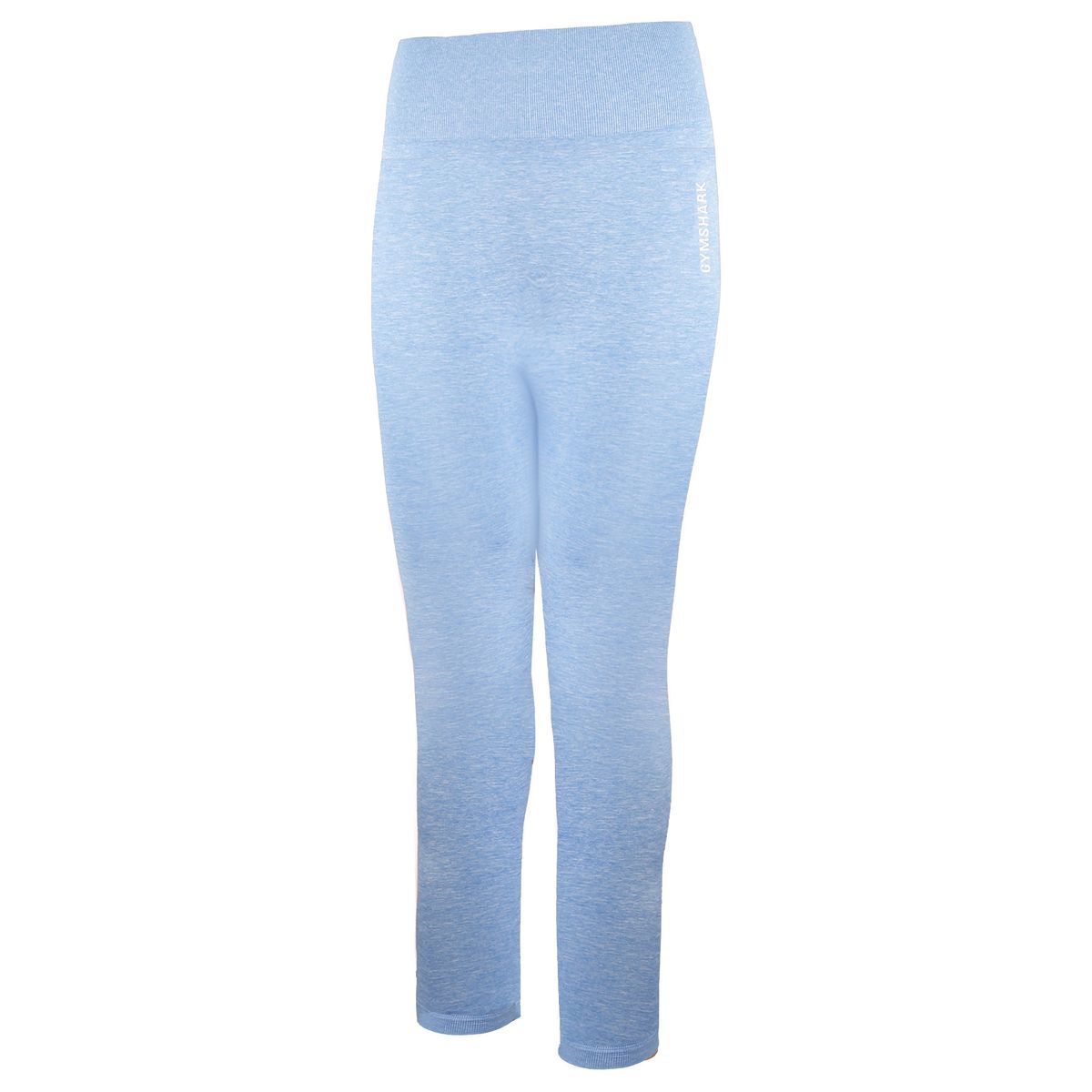 Nahtlose blaue Ombré-Trainingsleggings
