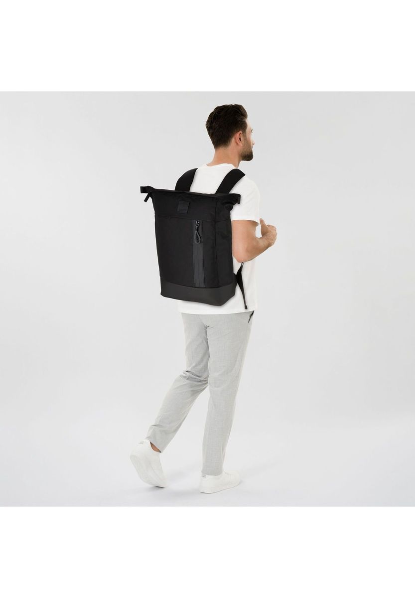Moderner Roll-Top Tagesrucksack mit Laptopfach