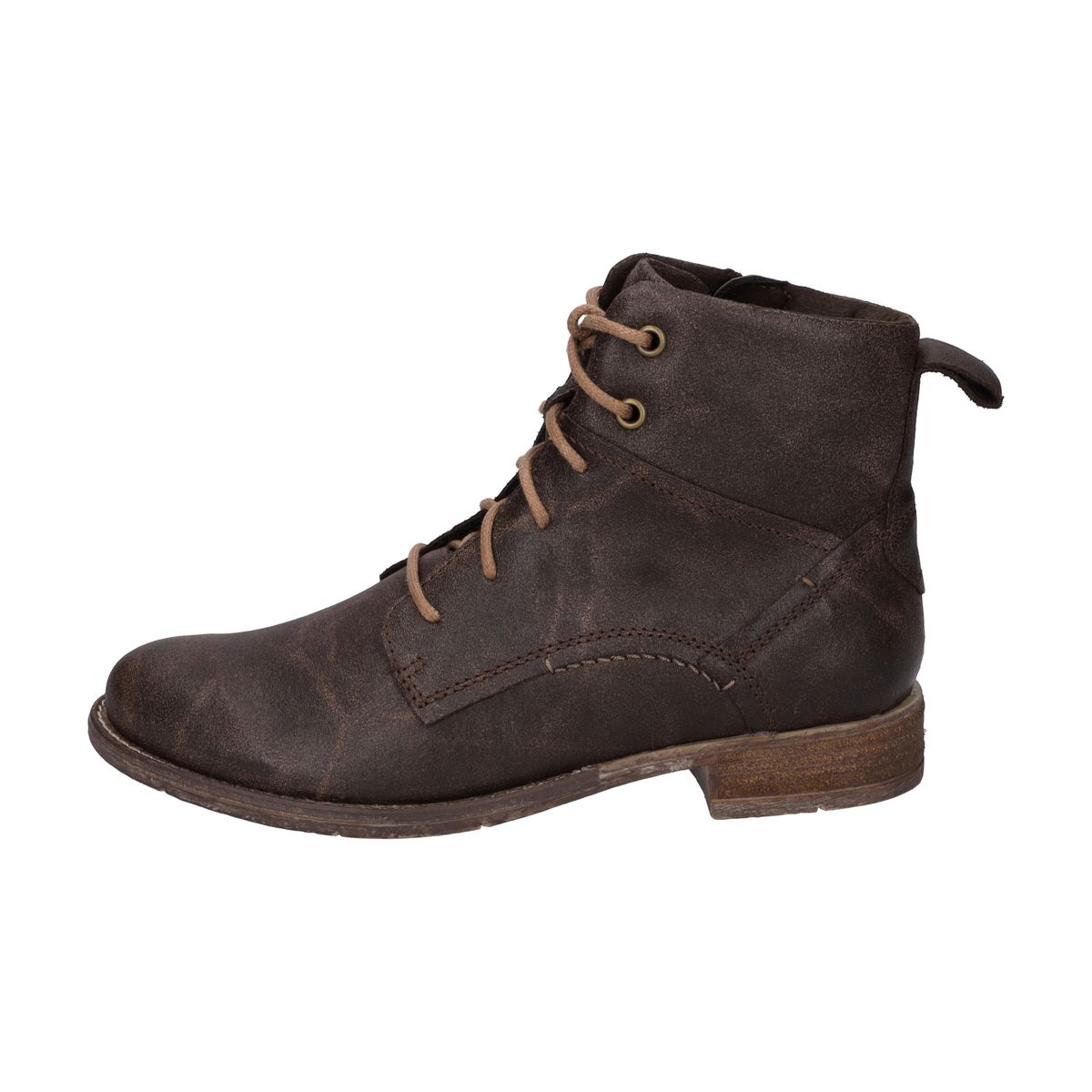 Klassische Schnürstiefeletten aus Leder