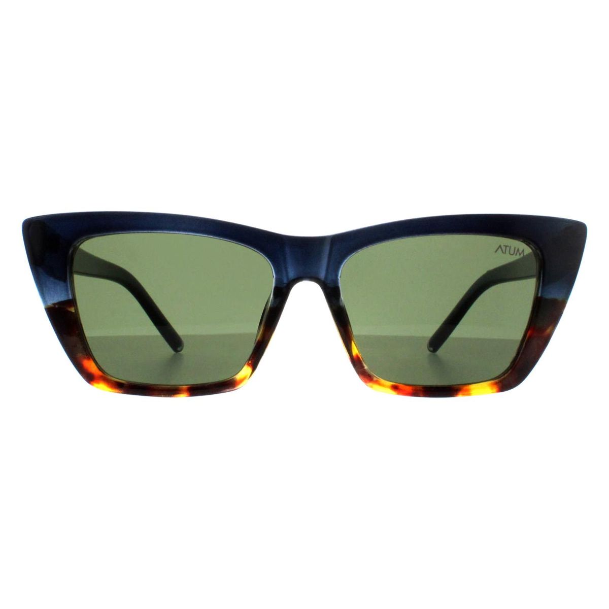 Cat-Eye Sonnenbrille mit Schildpatt-Details