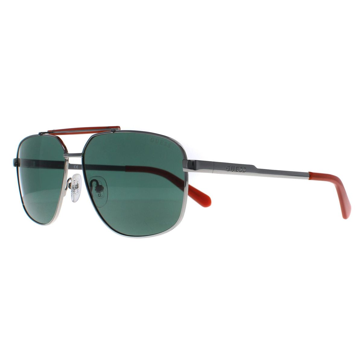Moderne Pilotenbrille mit Doppelsteg