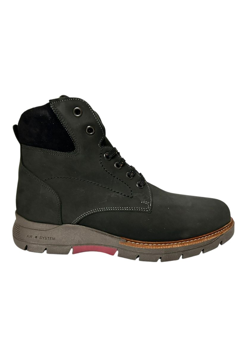 Herren-Leder-Schnürstiefel