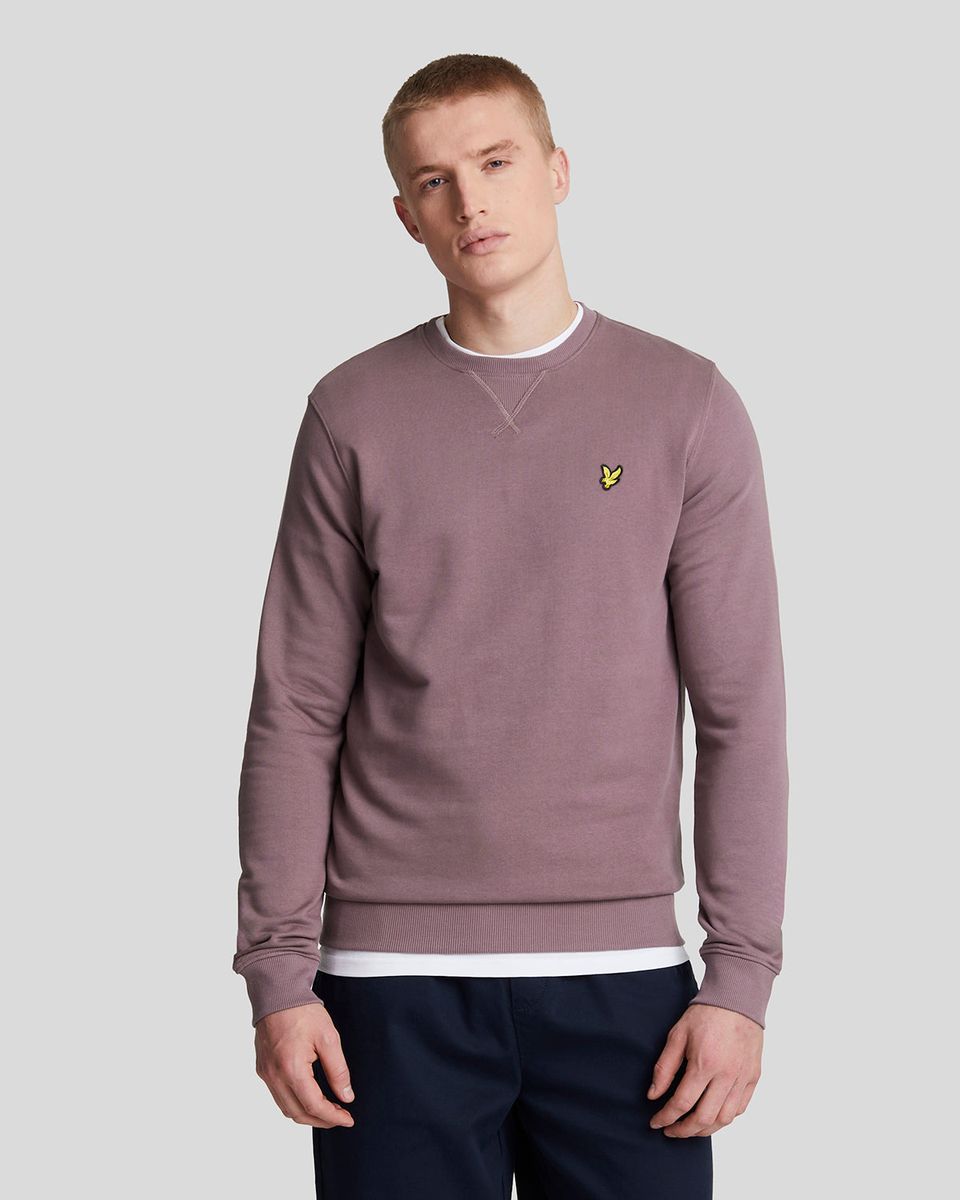 Herren Baumwoll-Sweatshirt mit Rundhalsausschnitt