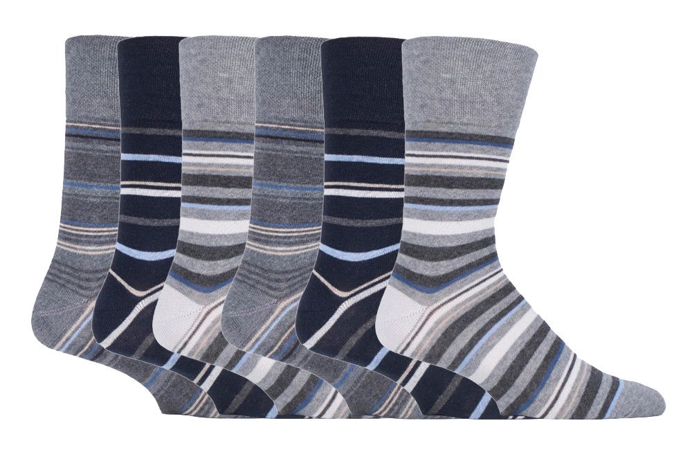 Gentle Grip - 6 Paar Herren Gentle Grip nicht elastische Socken - SOMRJ581