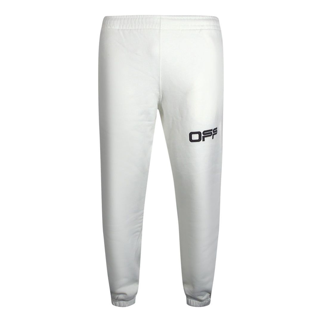 Off-White Jogginghose mit Logo und Flughafenband