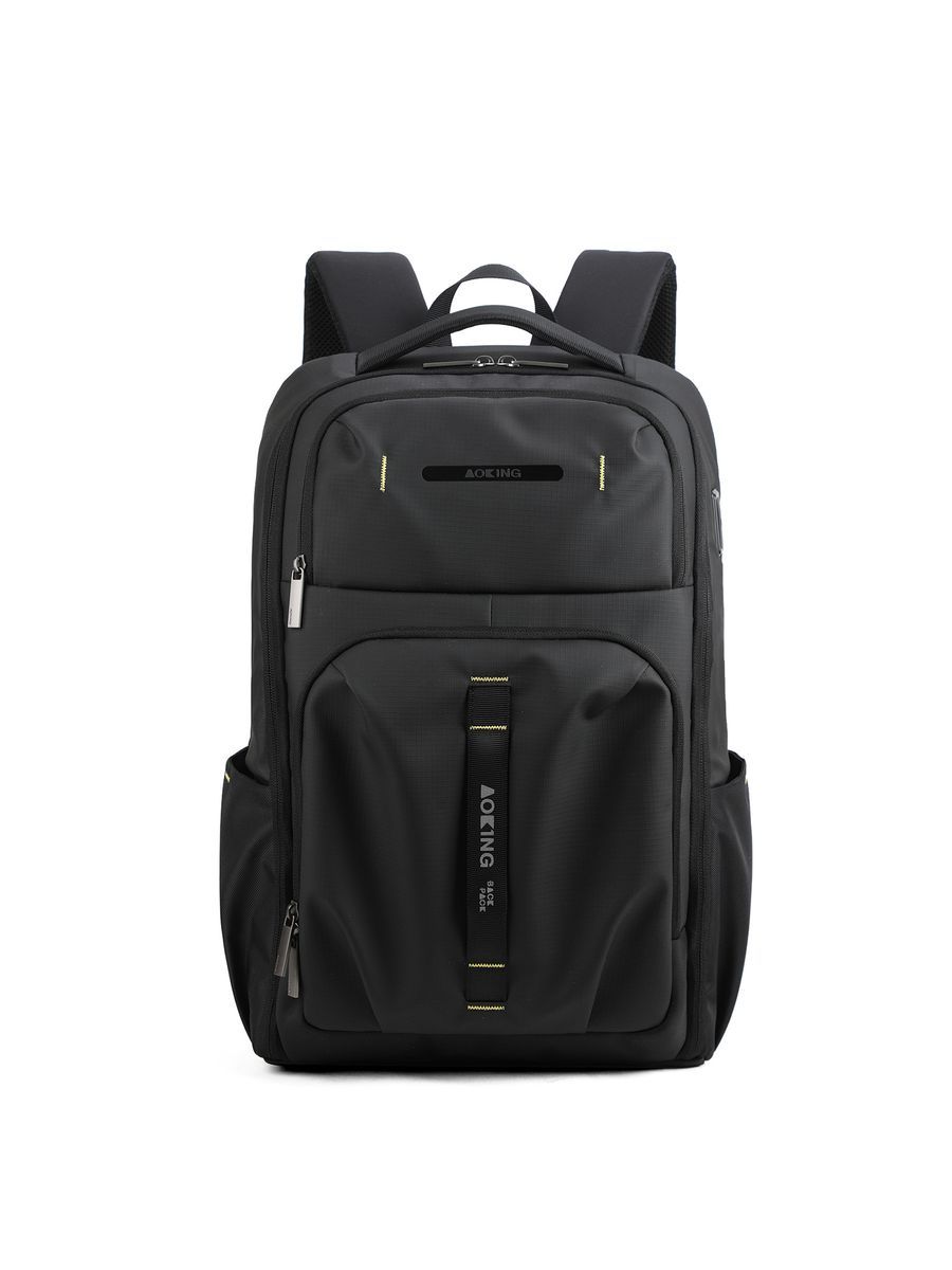 Vielseitiger schwarzer Reiserucksack