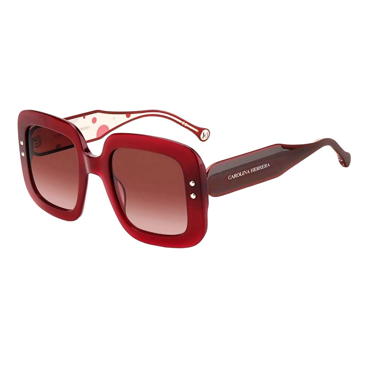 Übergroße Sonnenbrille mit quadratischem Rahmen