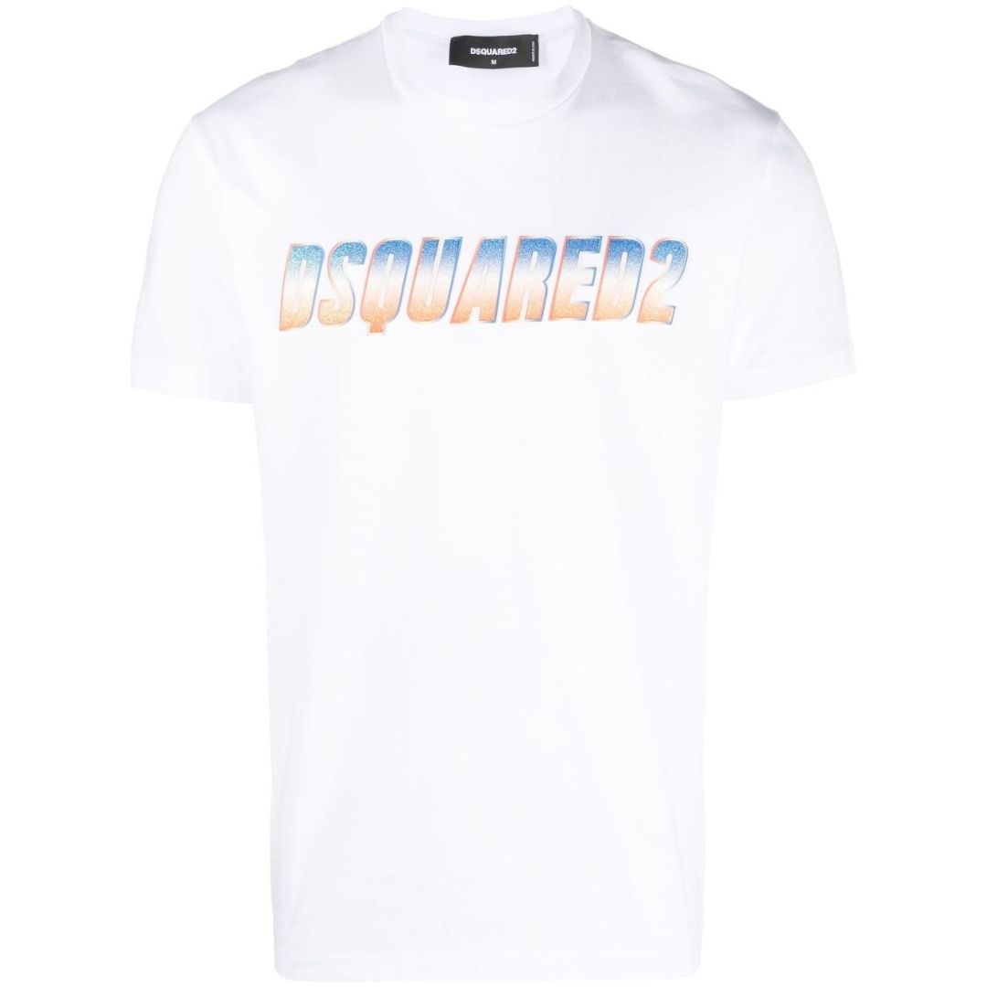 Lässiges T-Shirt mit Logo-Grafik