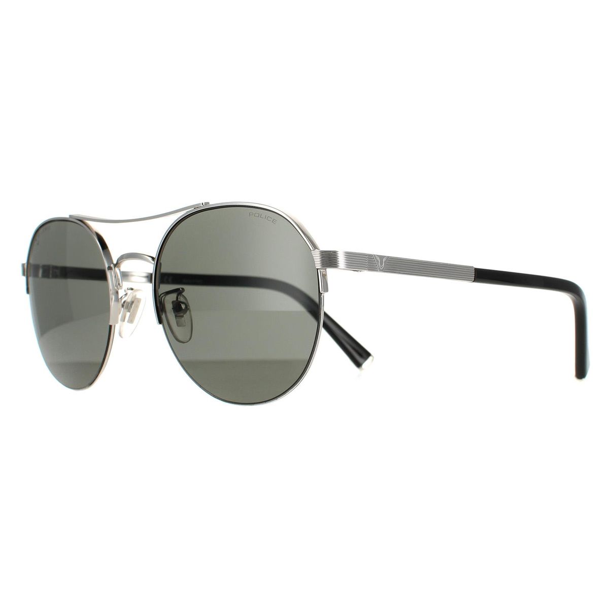 Elegante Runde Aviator Sonnenbrille