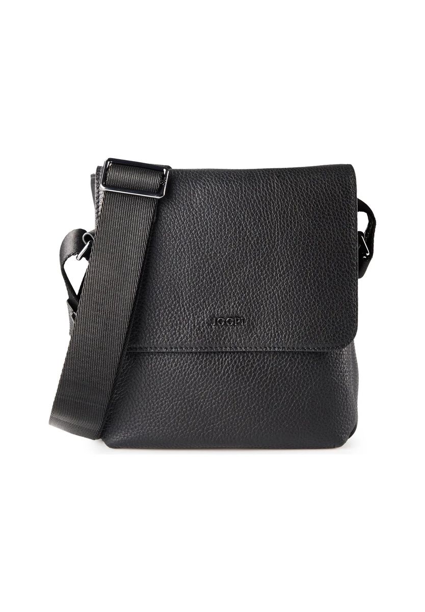 Messenger-Tasche aus genarbtem Leder