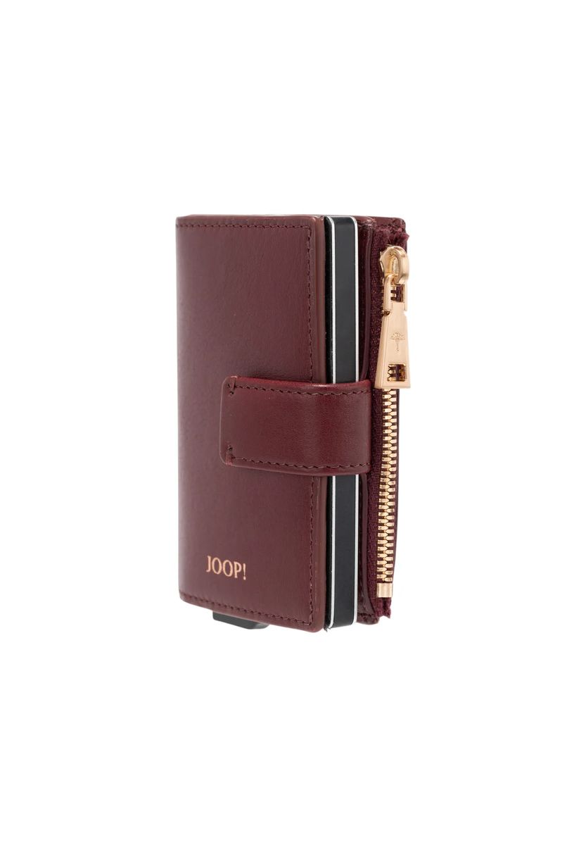JOOP! Brieftasche, Rindsleder, für Damen, rot, 99