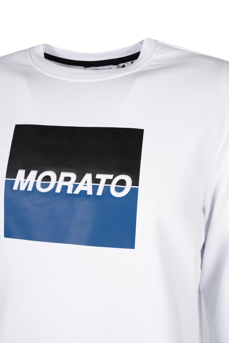 Klassisches Sweatshirt mit Grafik-Block