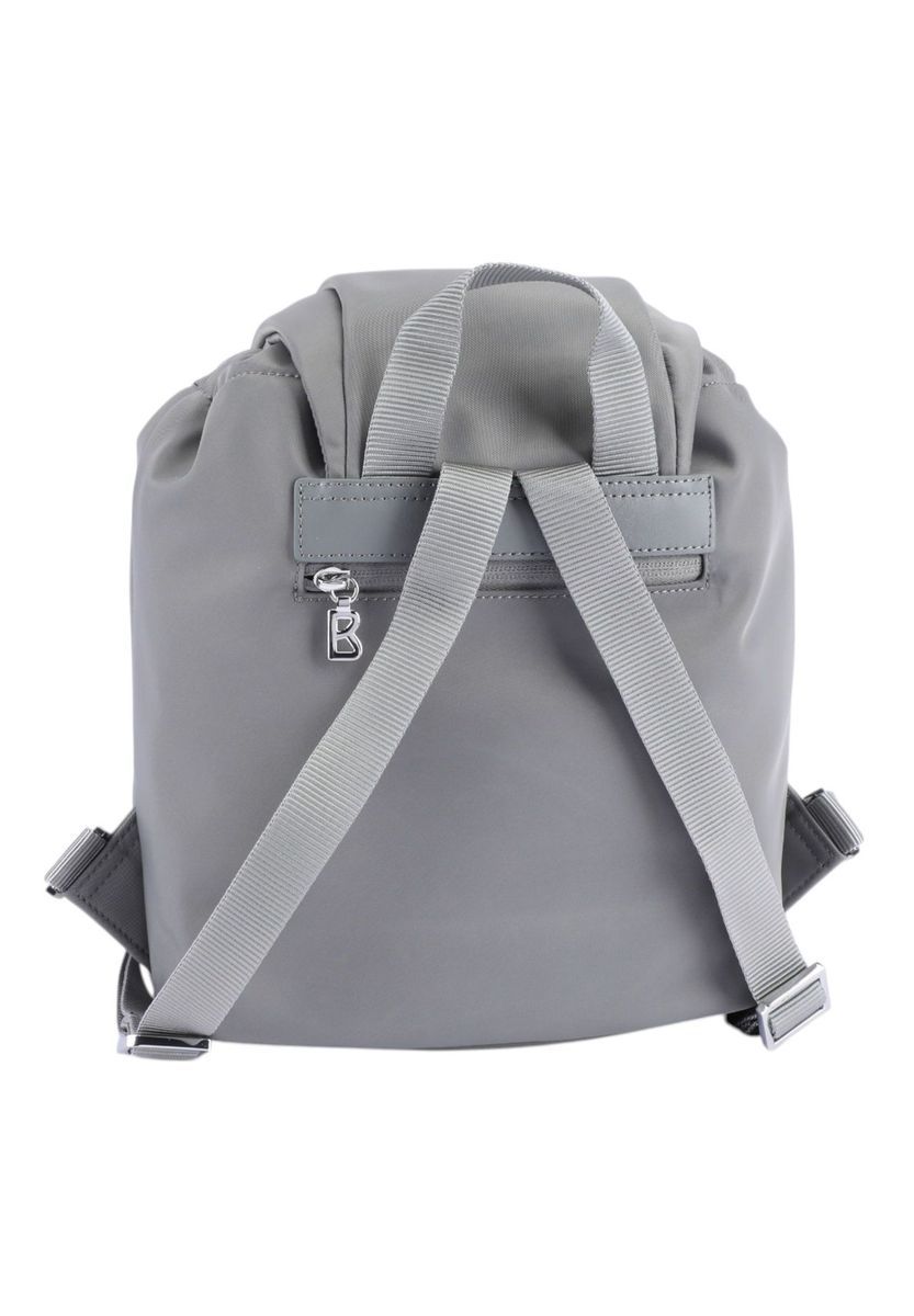 Minimalistischer Rucksack mit Kordelzug und Überschlag