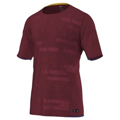 Herren Burgund Trainings T-Shirt