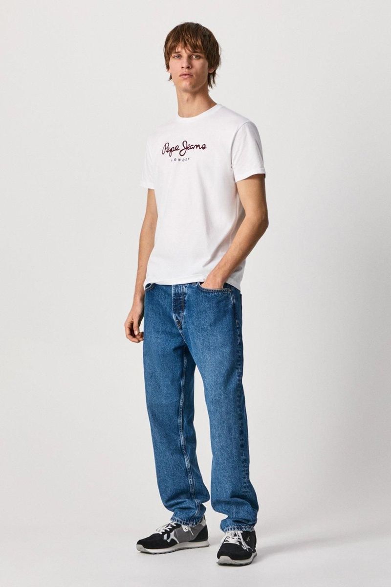 Kurzärmeliges T-Shirt mit Logo-Print