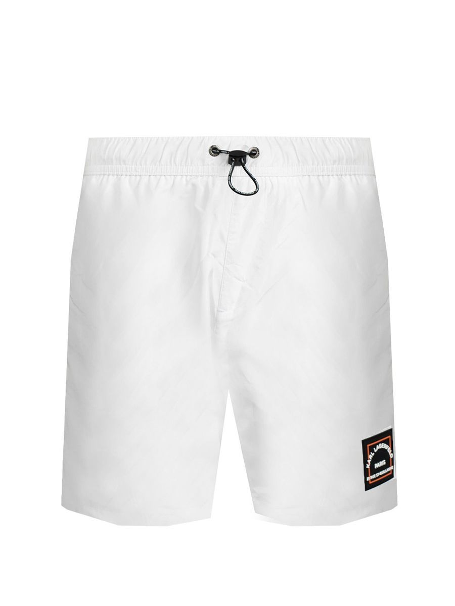 Herren Basic Badeshorts mit Logo