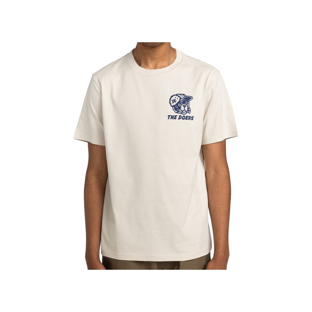 Herren T-Shirt mit Grafikdruck und Rundhalsausschnitt