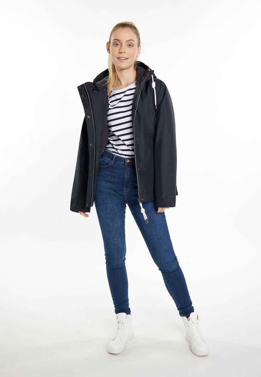 Wattierter Utility-Parka mit Kapuze