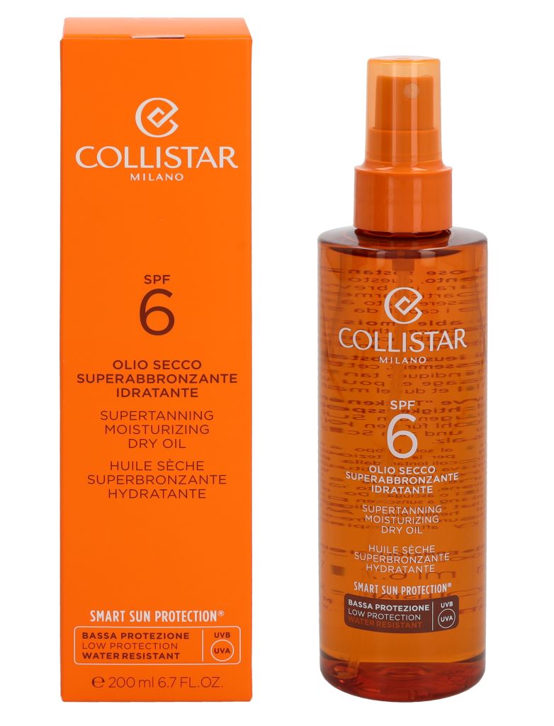Collistar Supertanning Moisturizing Dry Oil SPF6 200ml.