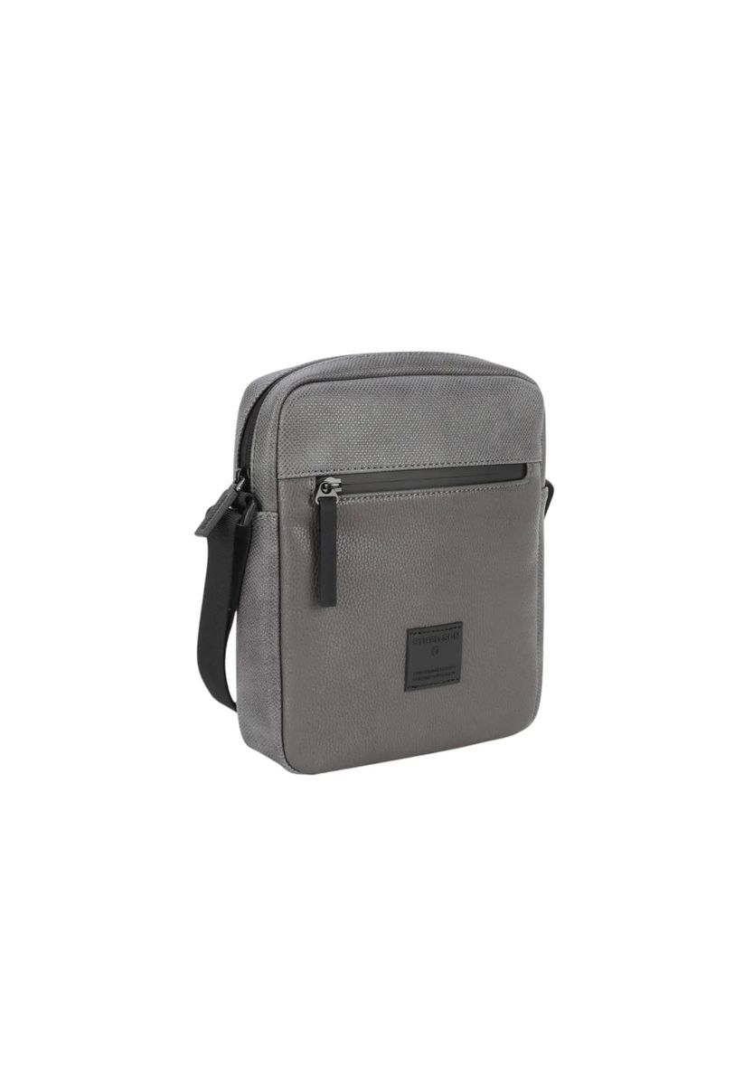 Minimalistische strukturierte Crossbody-Umhängetasche