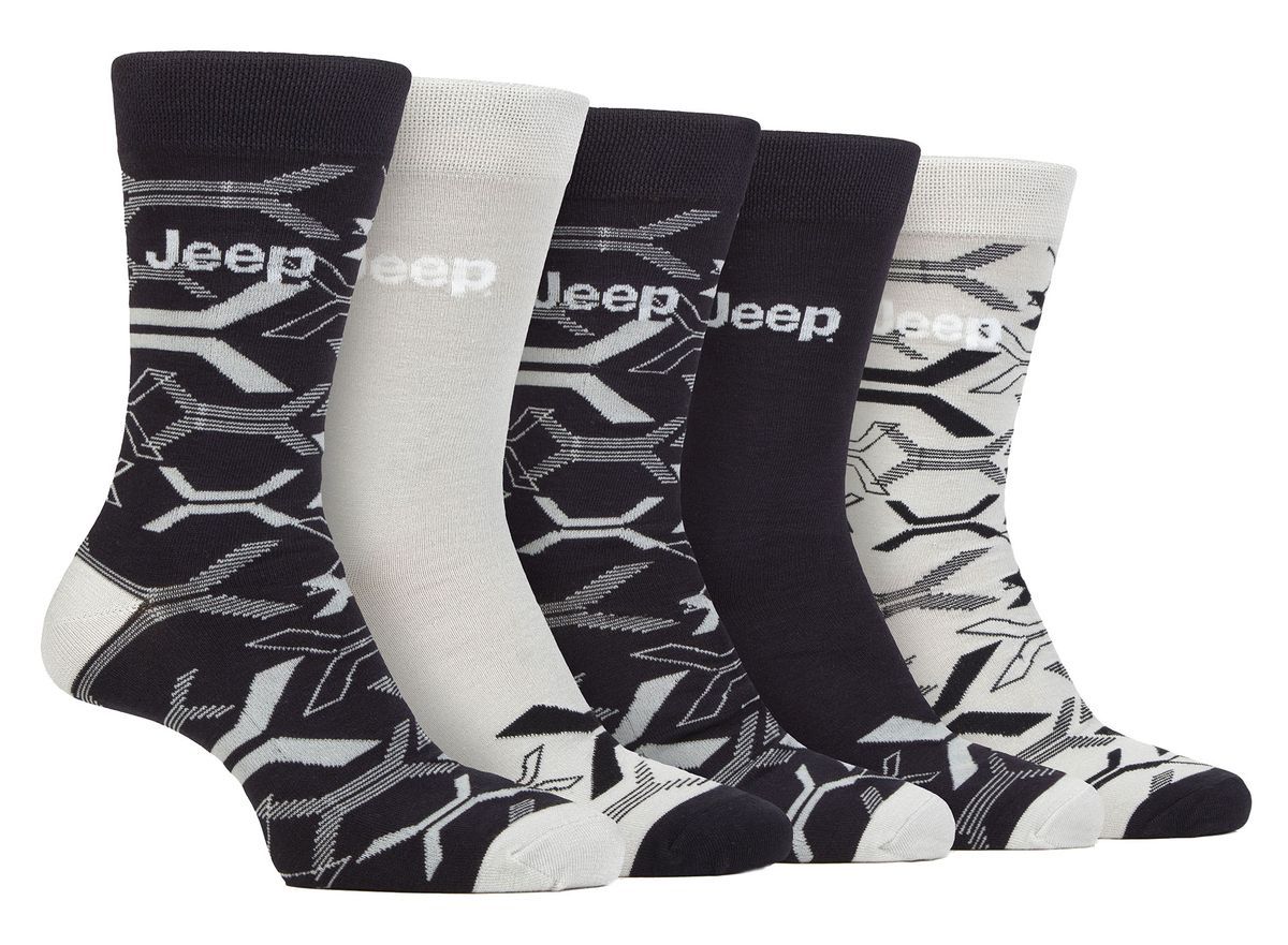 Herren Socken mit Muster aus Bambusmischung