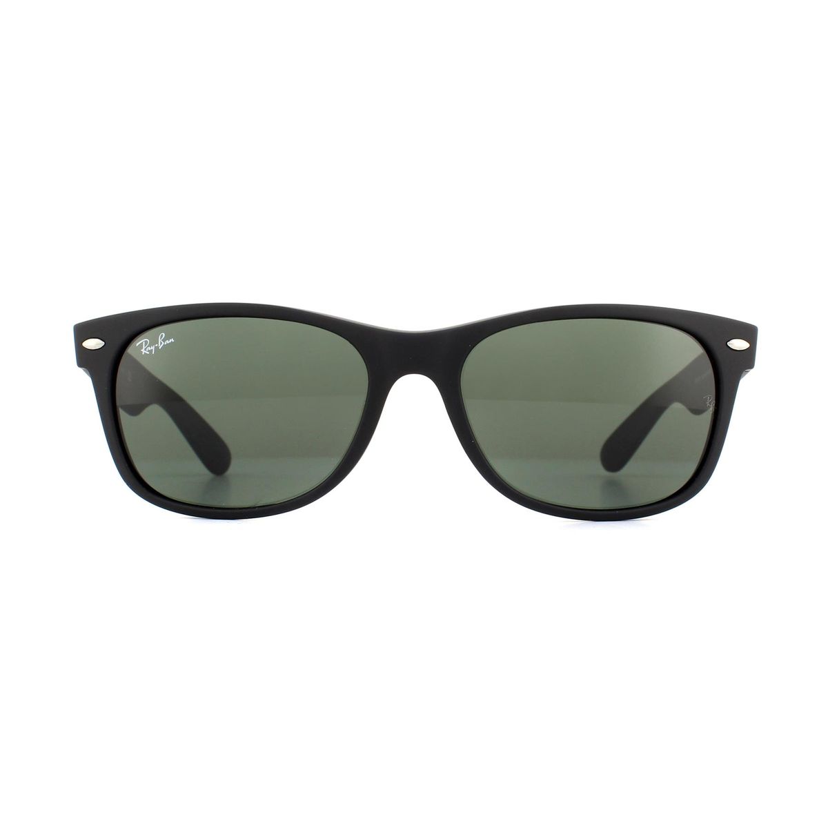 Matte Schwarze Wayfarer Sonnenbrille