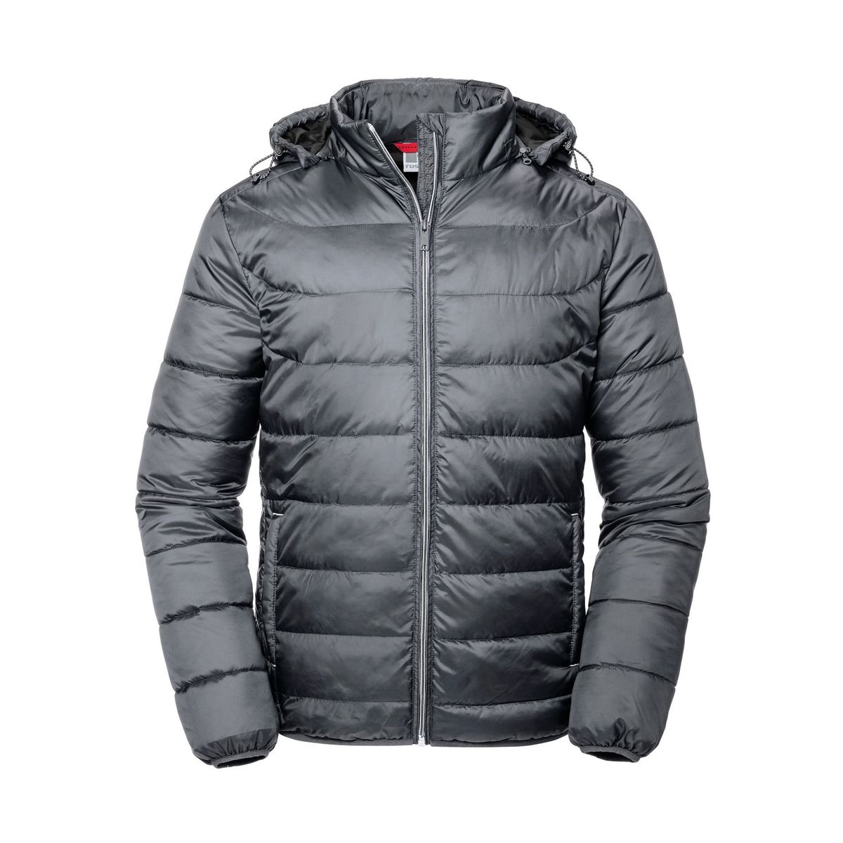 Kapuzen-Pufferjacke mit Reißverschluss