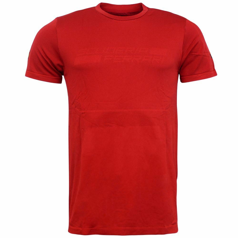 Herren Ferrari Evoknit Kurzarm T-Shirt