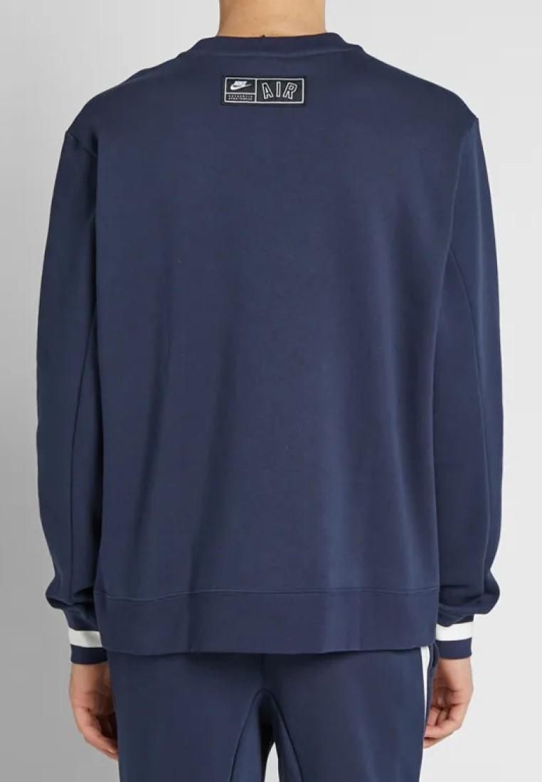 College-Sweatshirt mit gewölbtem Logo