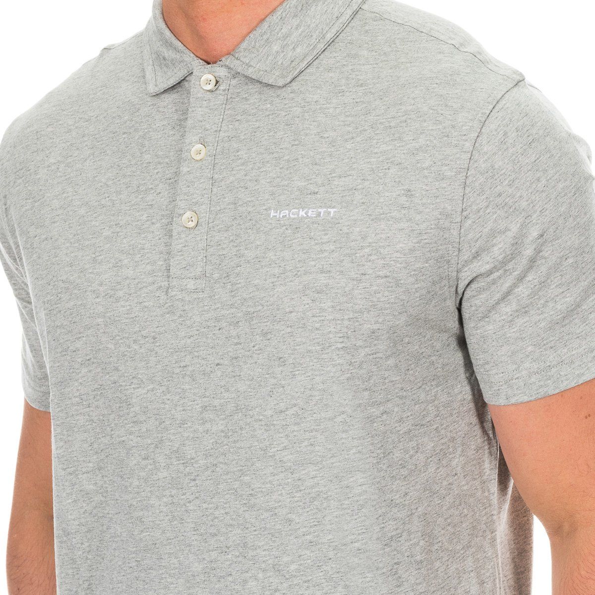 Klassisches kurzärmeliges Baumwoll-Poloshirt