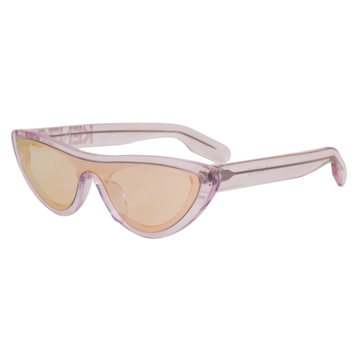 Transparente Cat-Eye-Sonnenbrille
