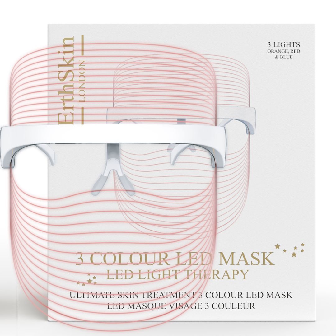 Kabellose 3-Farben-LED-Gesichtsmaske