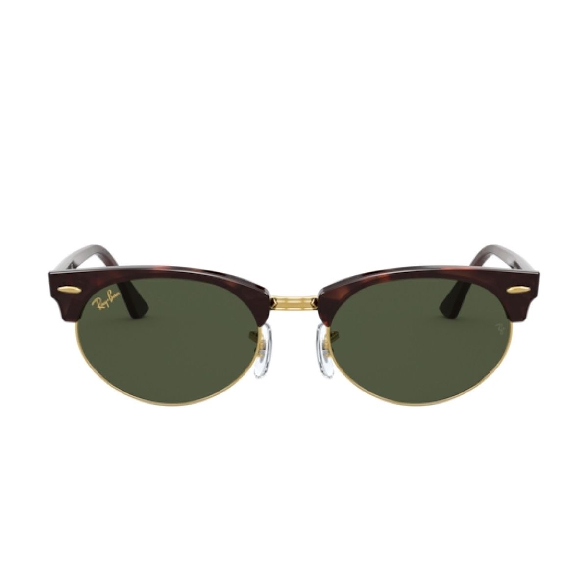 Retro-Ovale Sonnenbrille