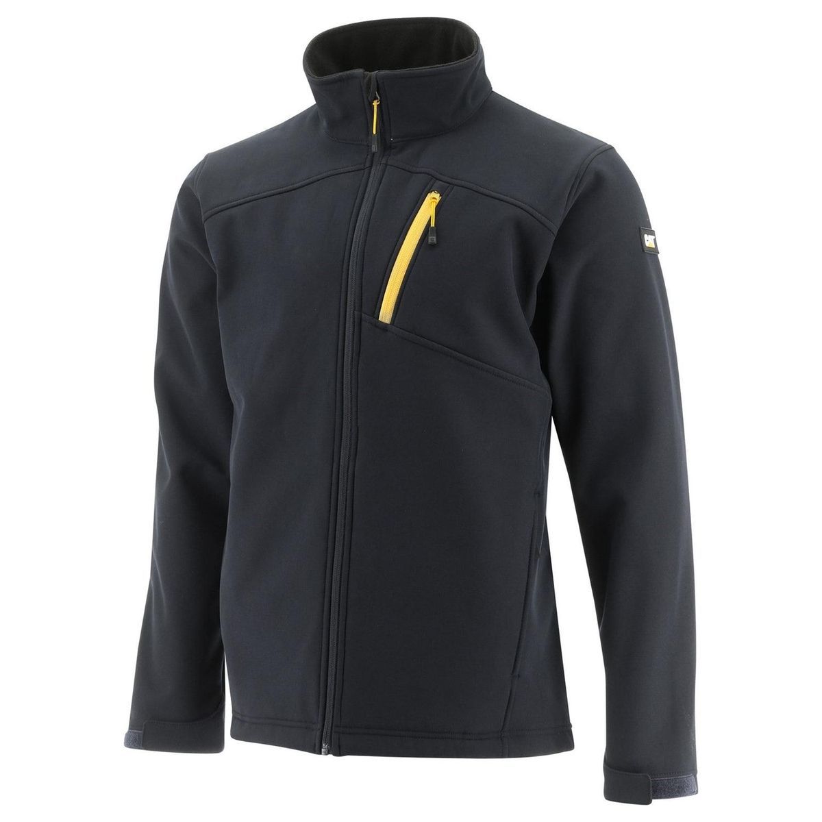 Caterpillar Unisex Essentials Schwarze Shell-Jacke