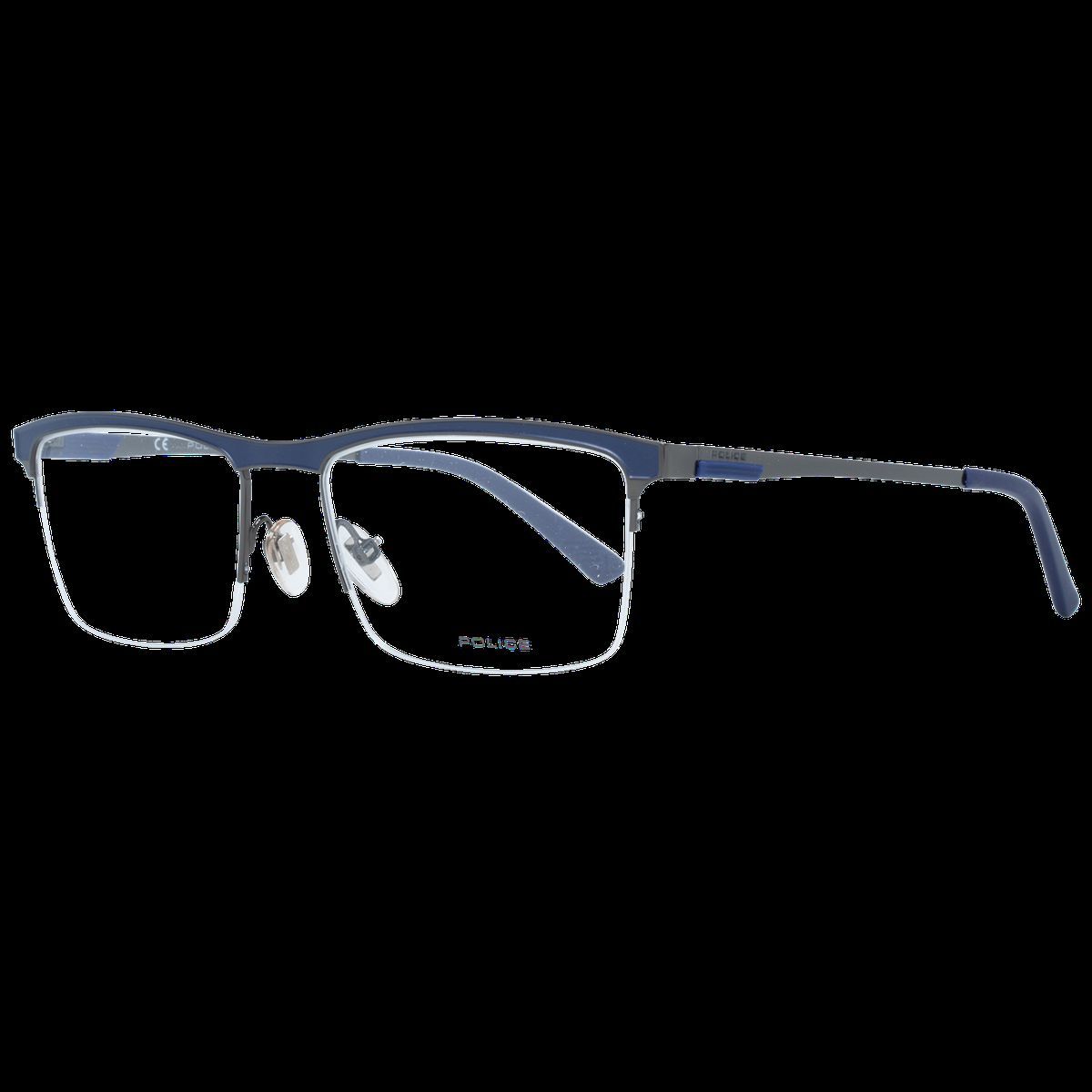 Herren Halb-Rand Rechteckige Brille