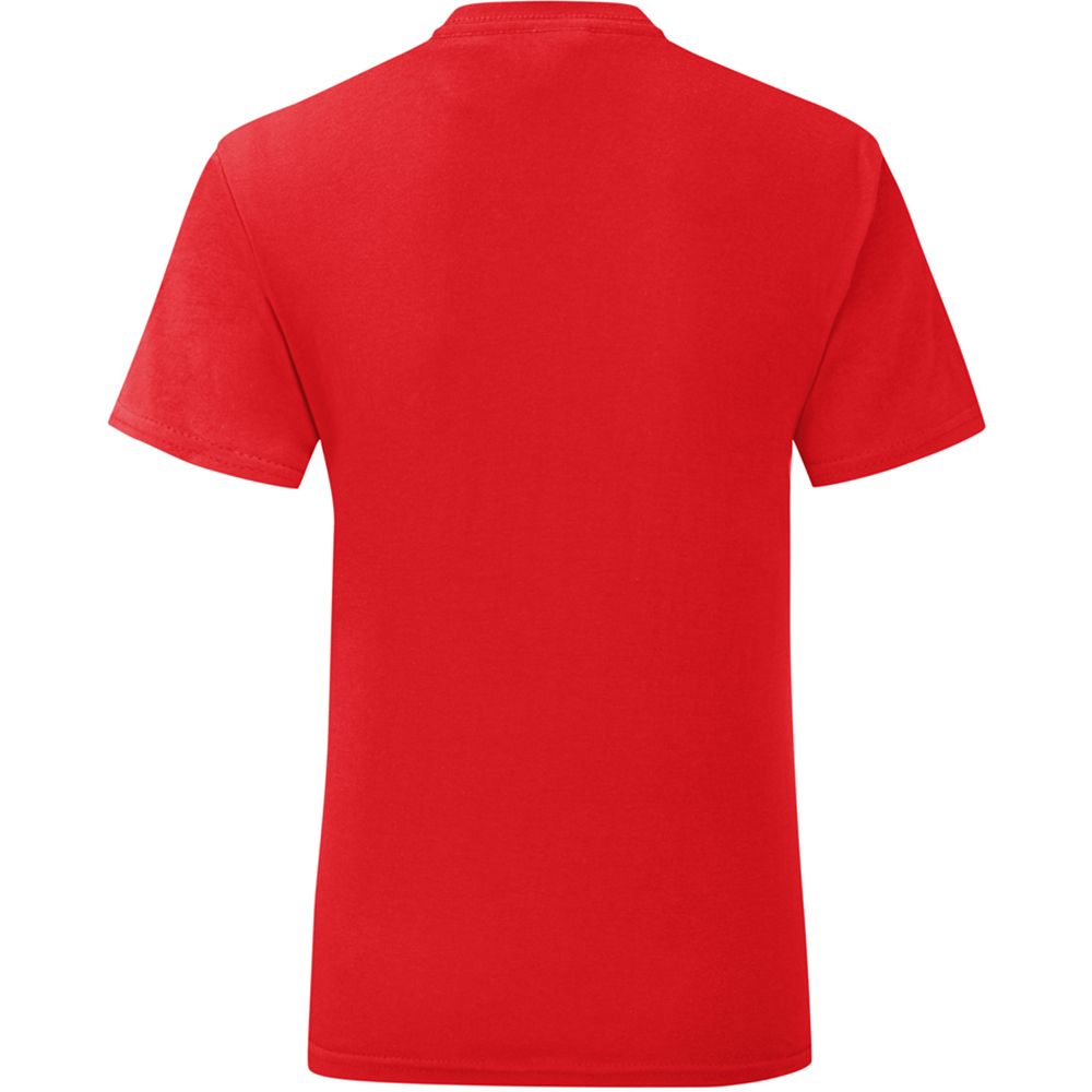 Klassisches Kurzarm-Rundhalsshirt aus Baumwolle