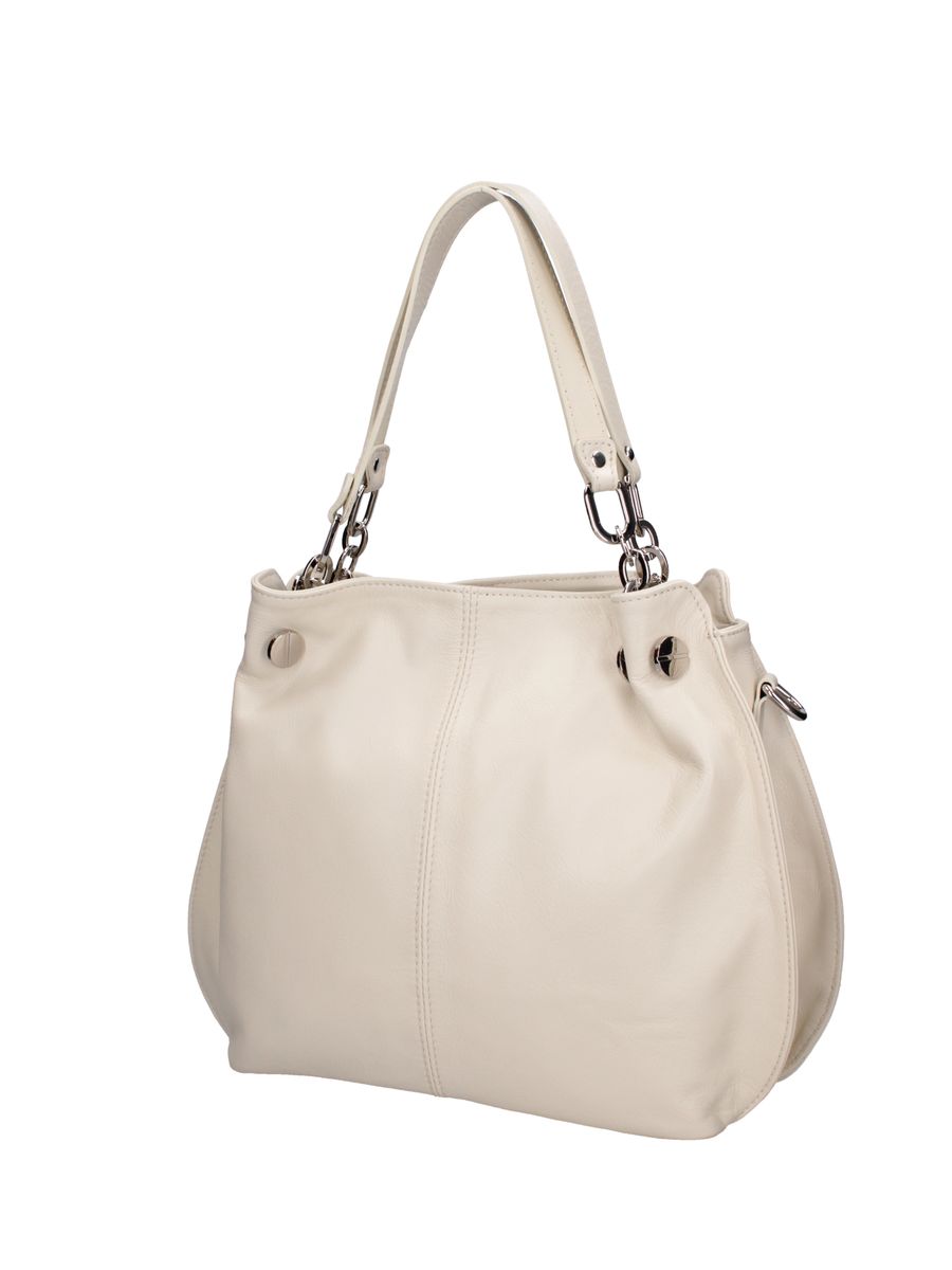 Elegante Hobo-Schultertasche aus Leder