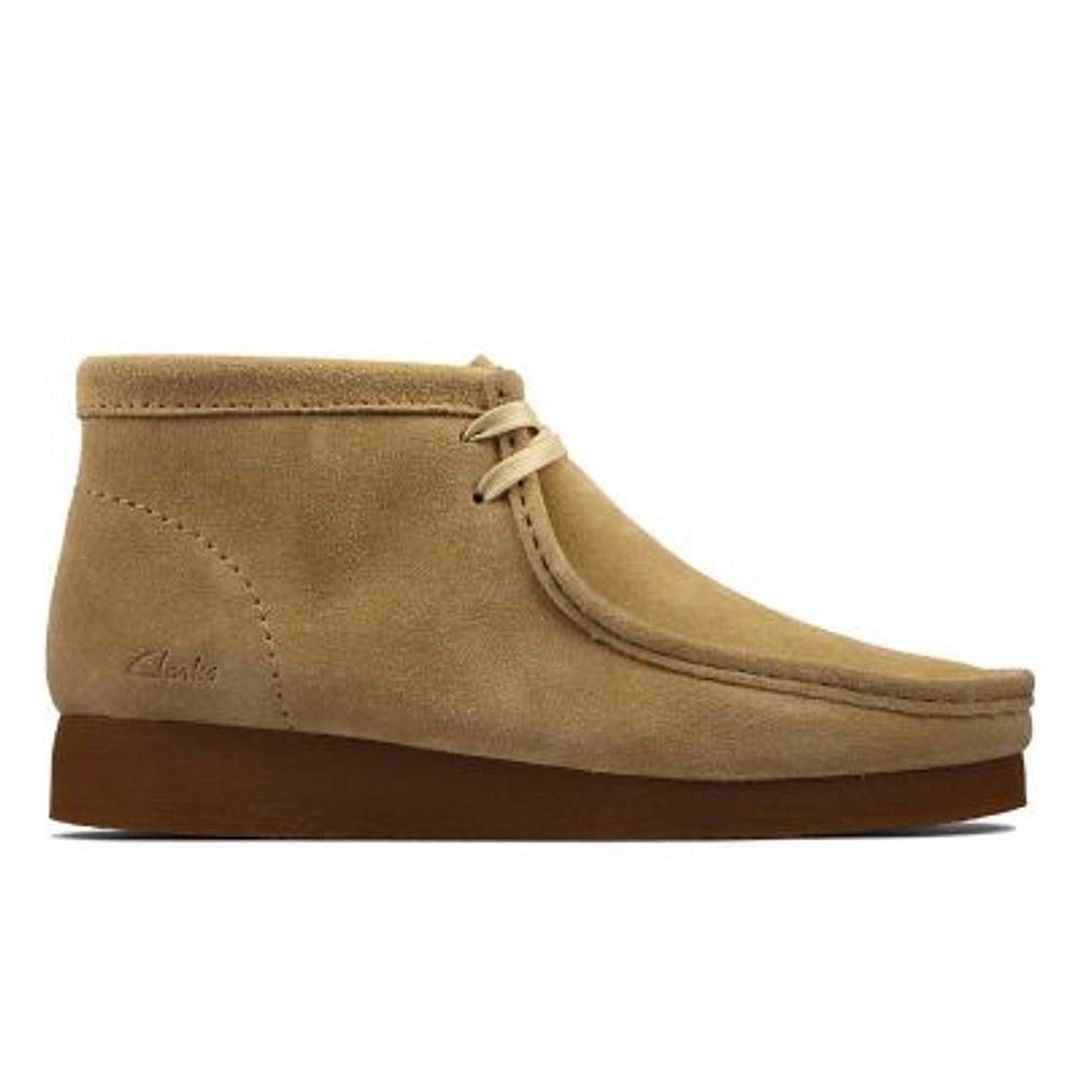 Clarks Wallabee Wildleder Chukka Stiefel