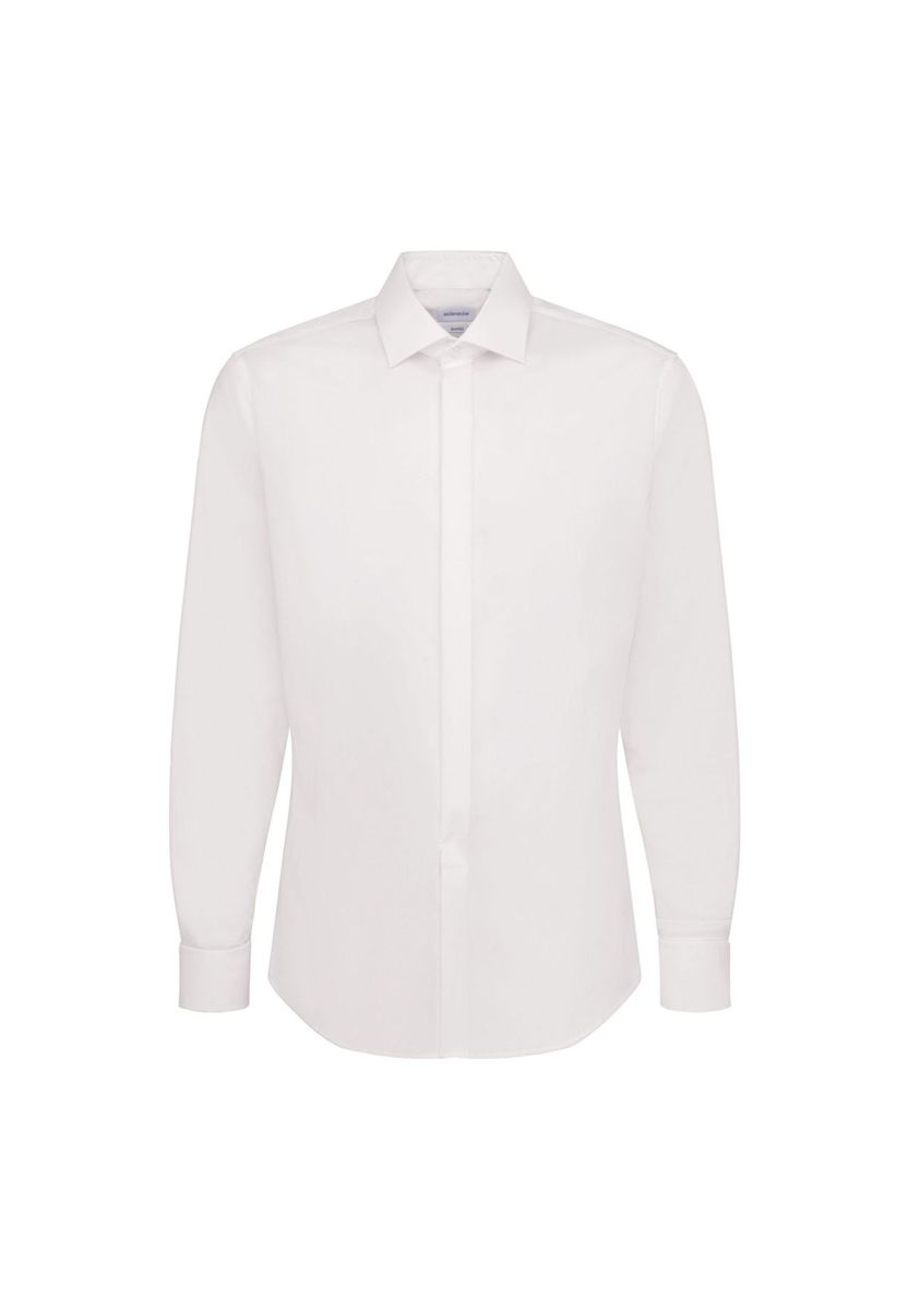 Weißes Gala Smokinghemd für Herren