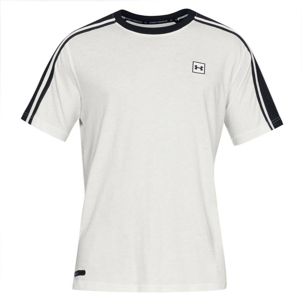 Gestreiftes Rundhals-T-Shirt