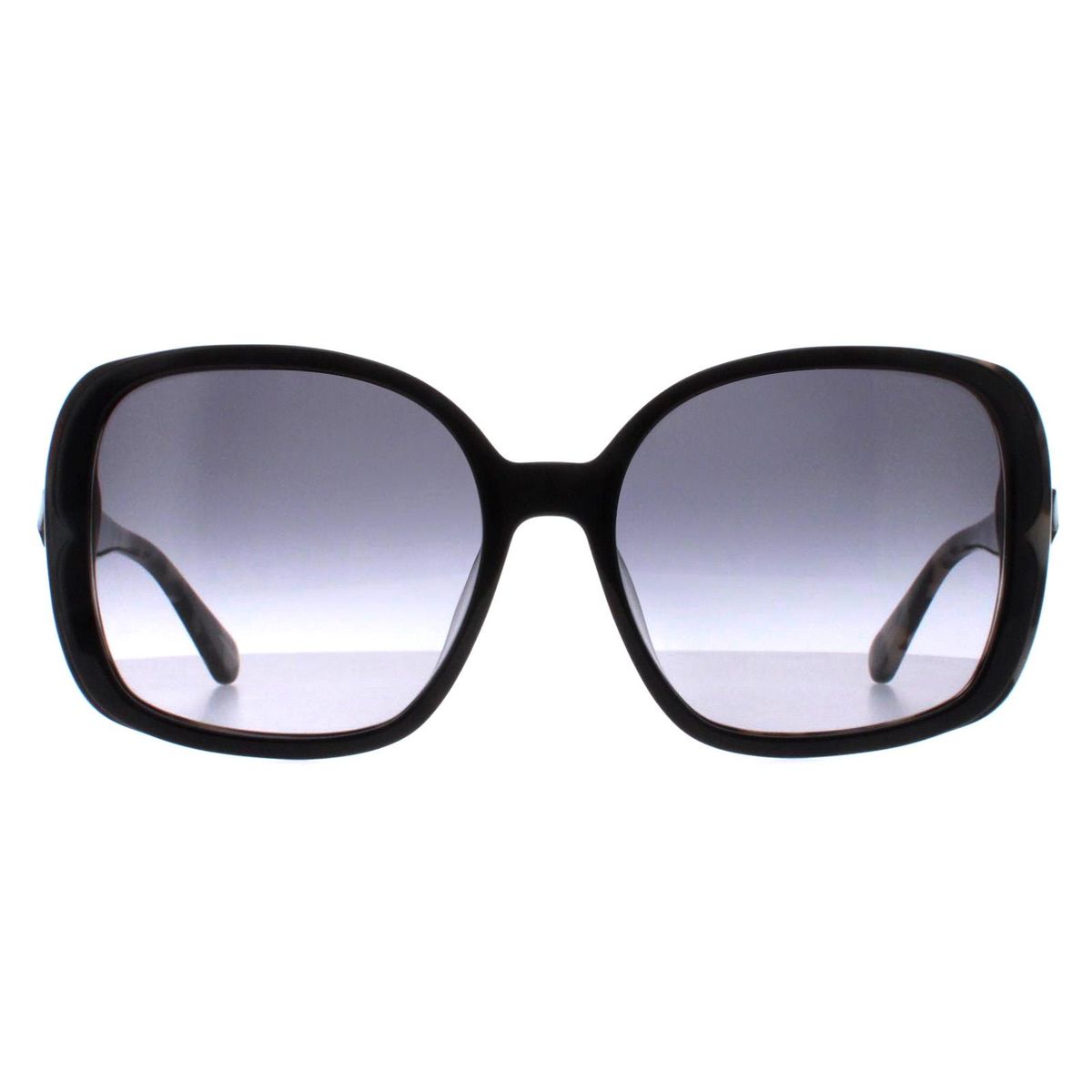 Übergroße Butterfly-Sonnenbrille mit grauem Farbverlauf