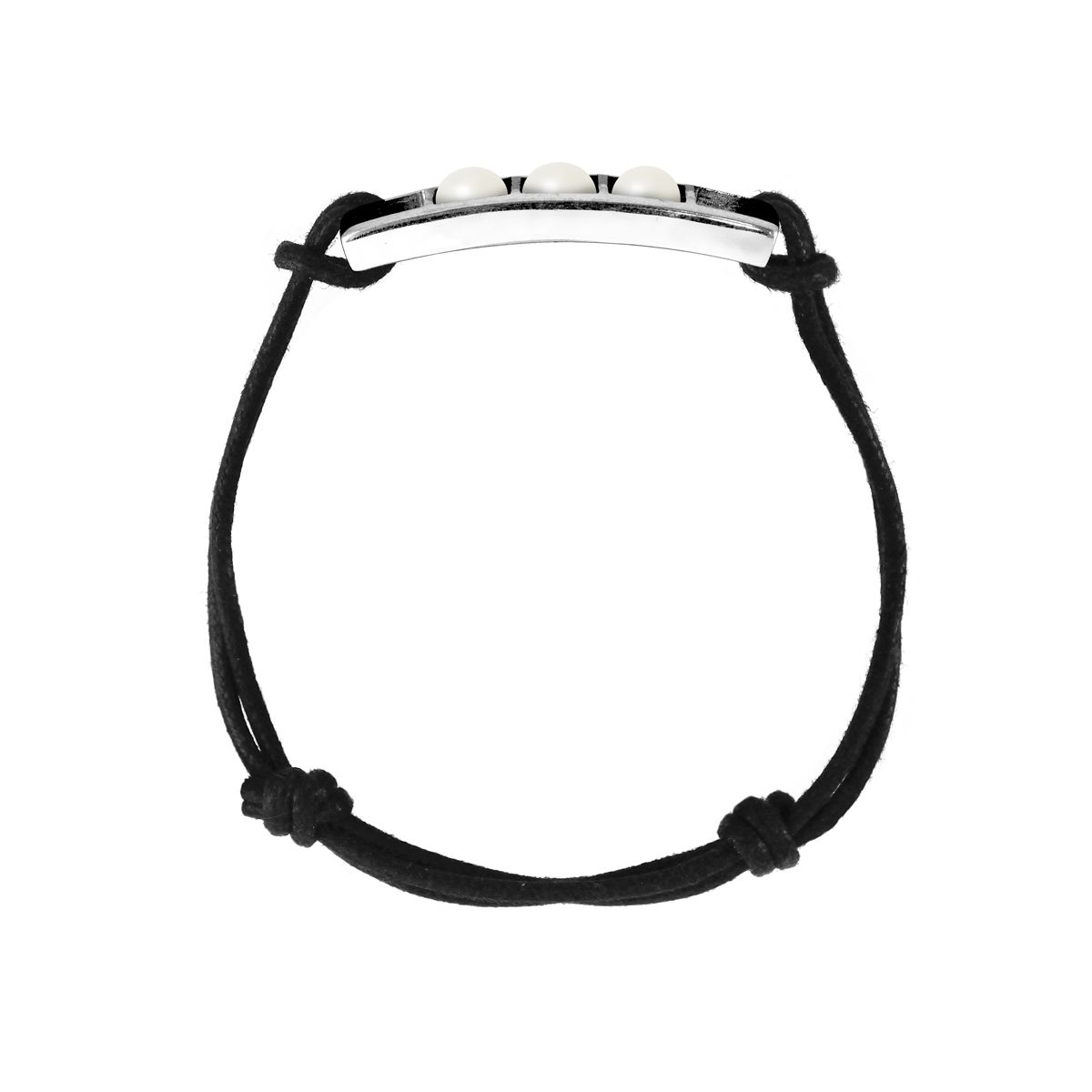 Sterlingsilber Armband mit Perlenakzenten