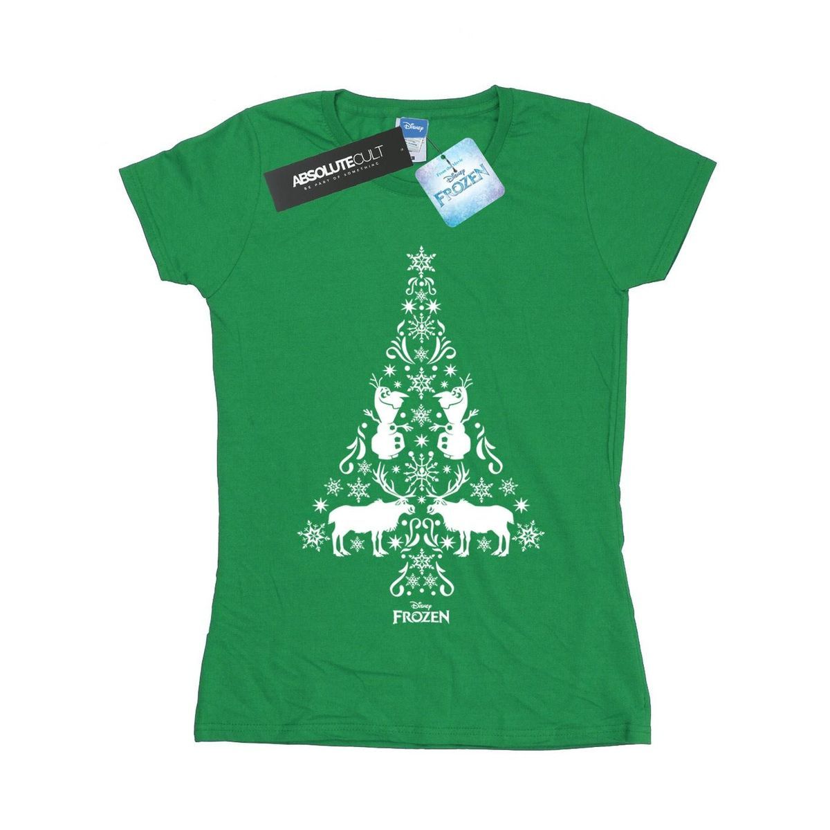 Frozen Weihnachtsbaum Grafik T-Shirt