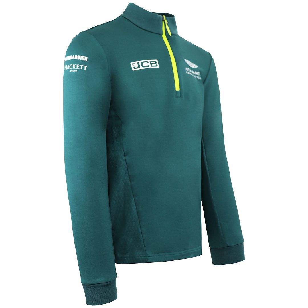 Team-Midlayer mit Viertelreißverschluss