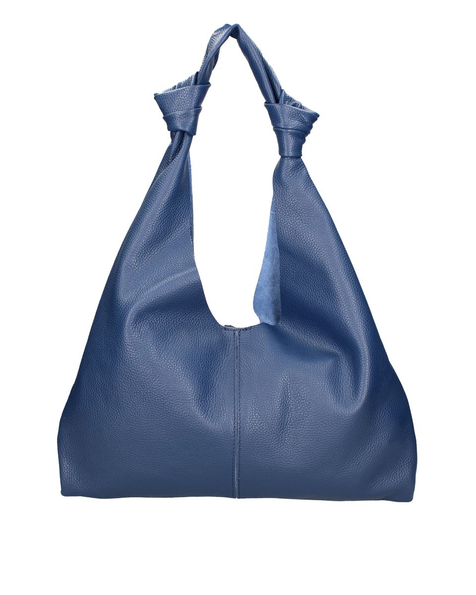 Schultertasche mit Knotenhenkel